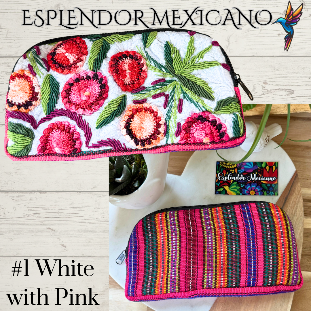⭐️ Handwoven Cosmetiquera – Multi-Use Pouch
