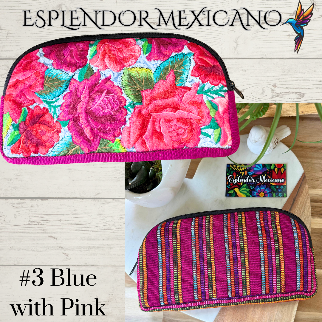 ⭐️ Handwoven Cosmetiquera – Multi-Use Pouch