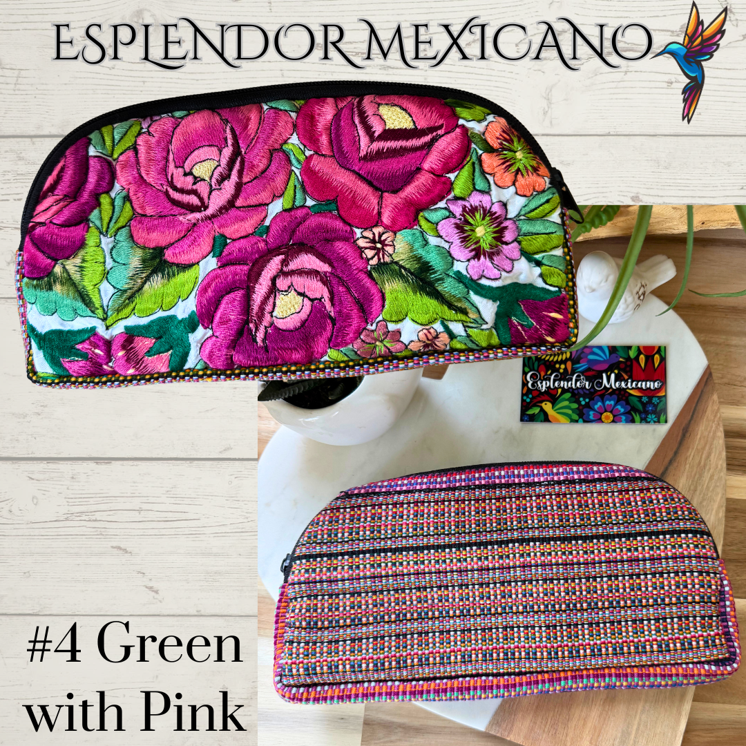 ⭐️ Handwoven Cosmetiquera – Multi-Use Pouch