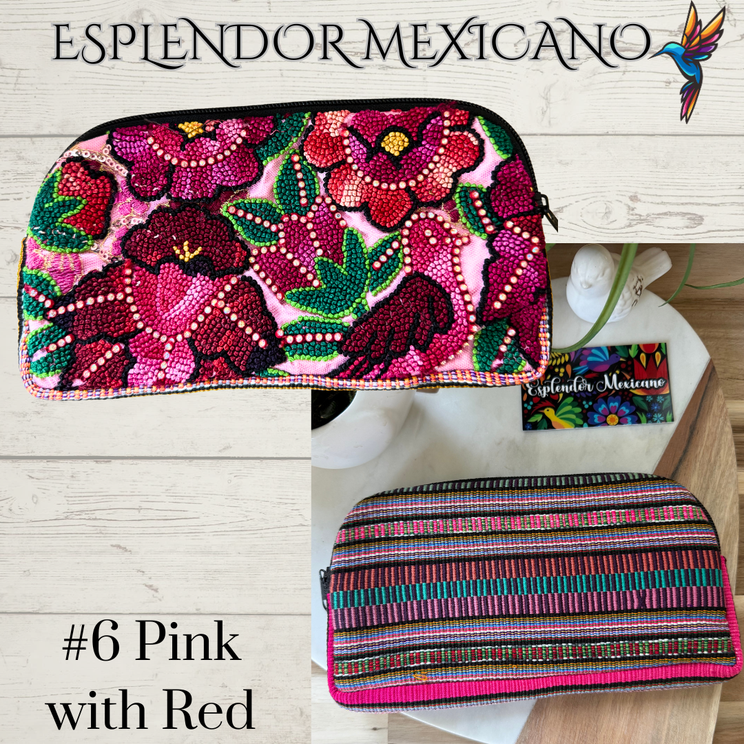 ⭐️ Handwoven Cosmetiquera – Multi-Use Pouch