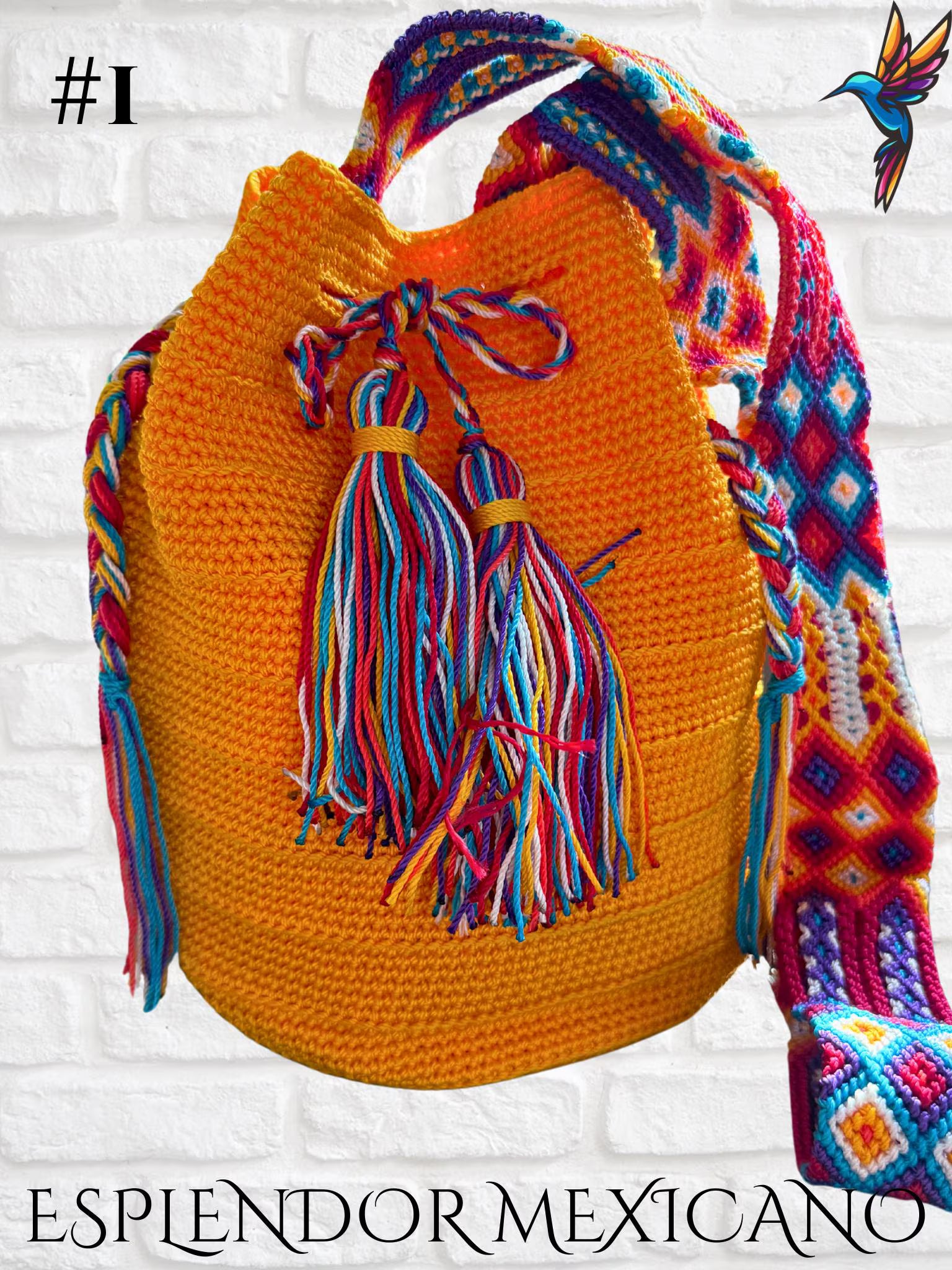 👜 Handmade Mexican Crossbody Tote