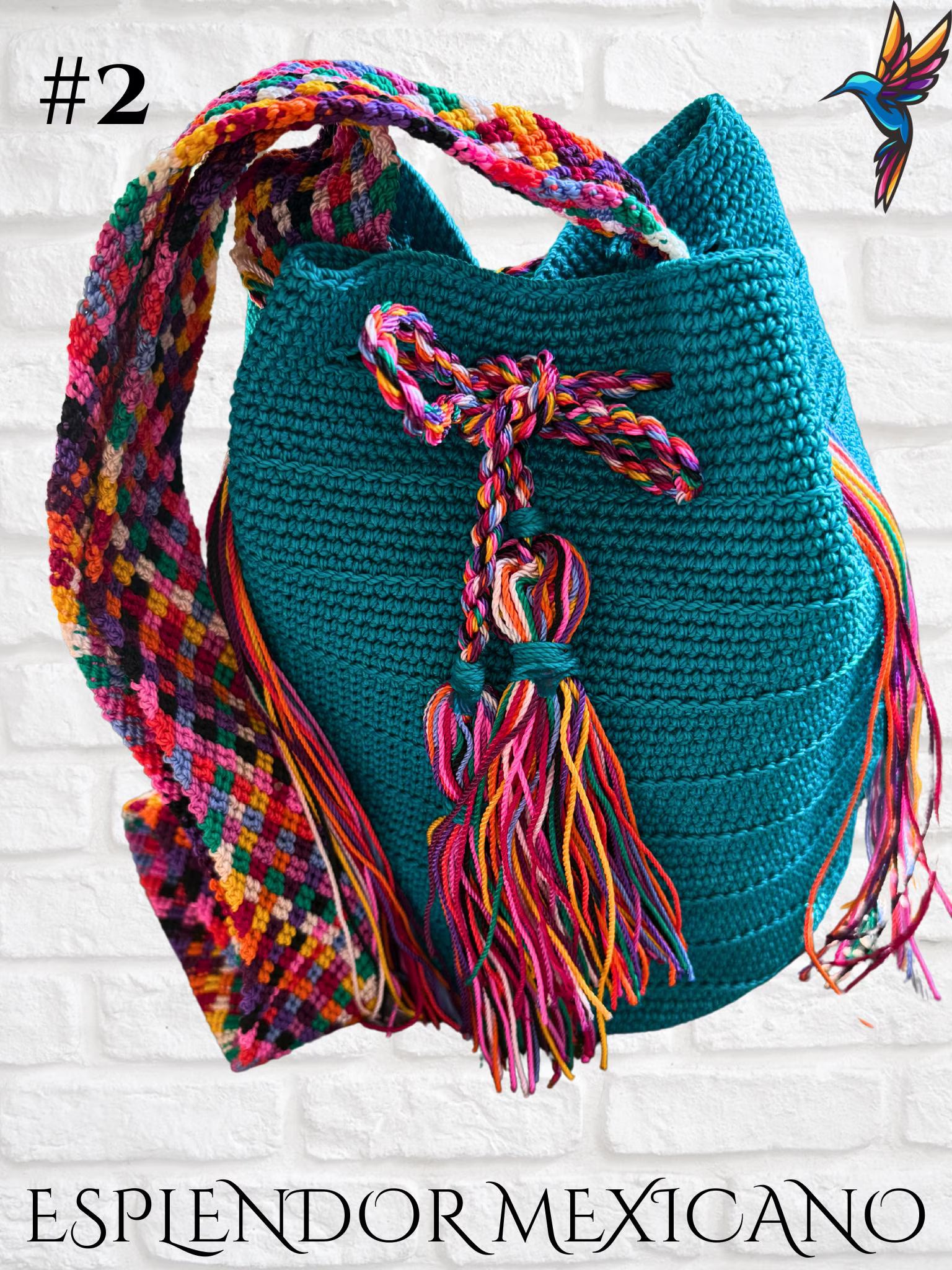 👜 Handmade Mexican Crossbody Tote