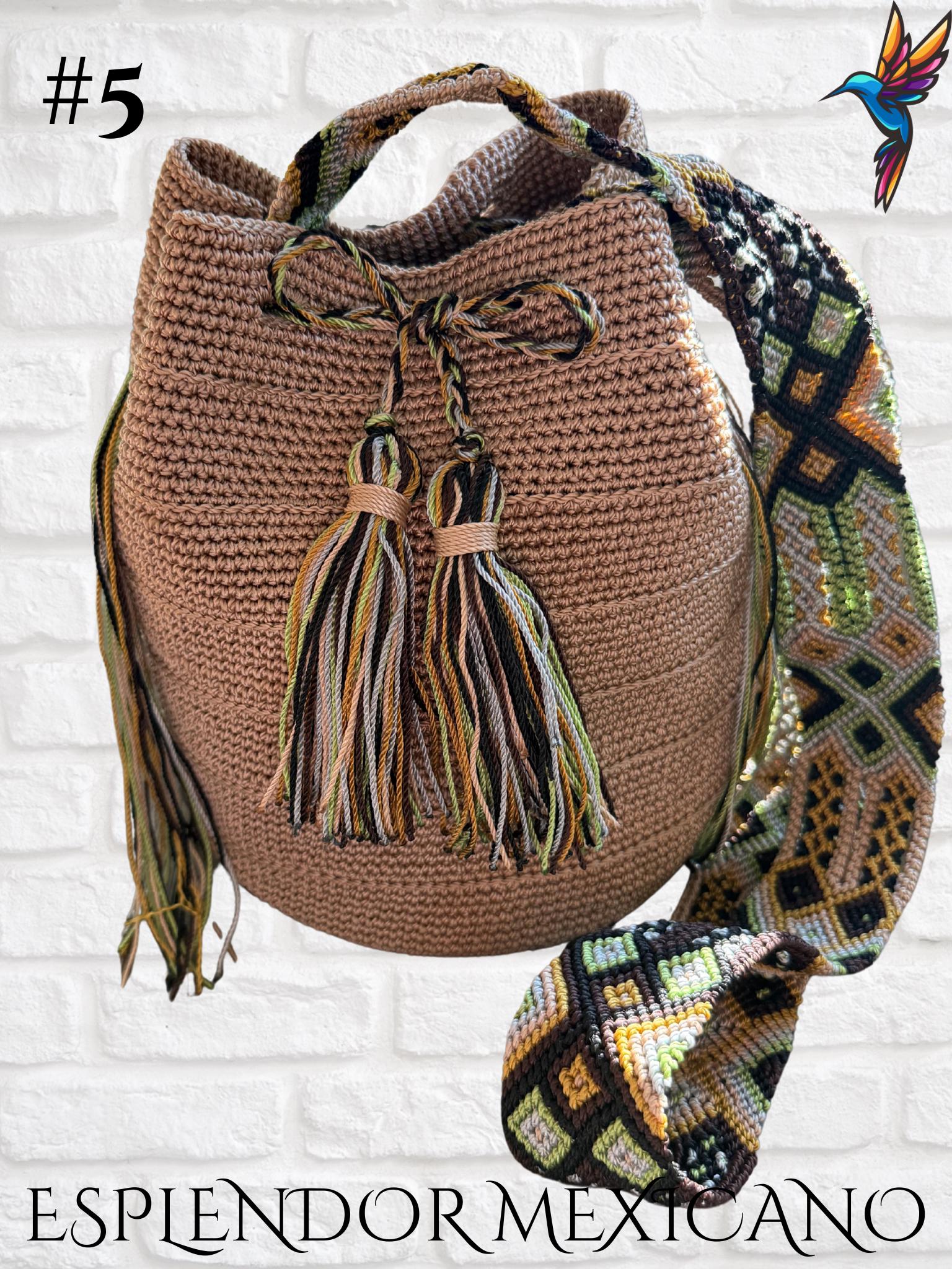 👜 Handmade Mexican Crossbody Tote
