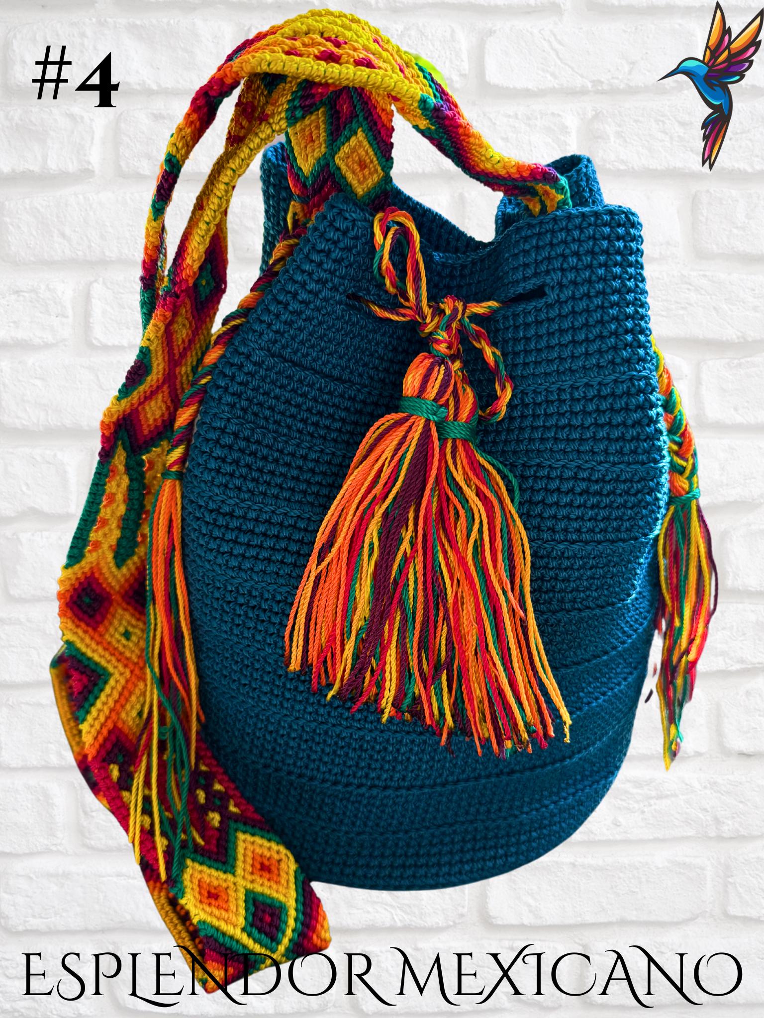 👜 Handmade Mexican Crossbody Tote