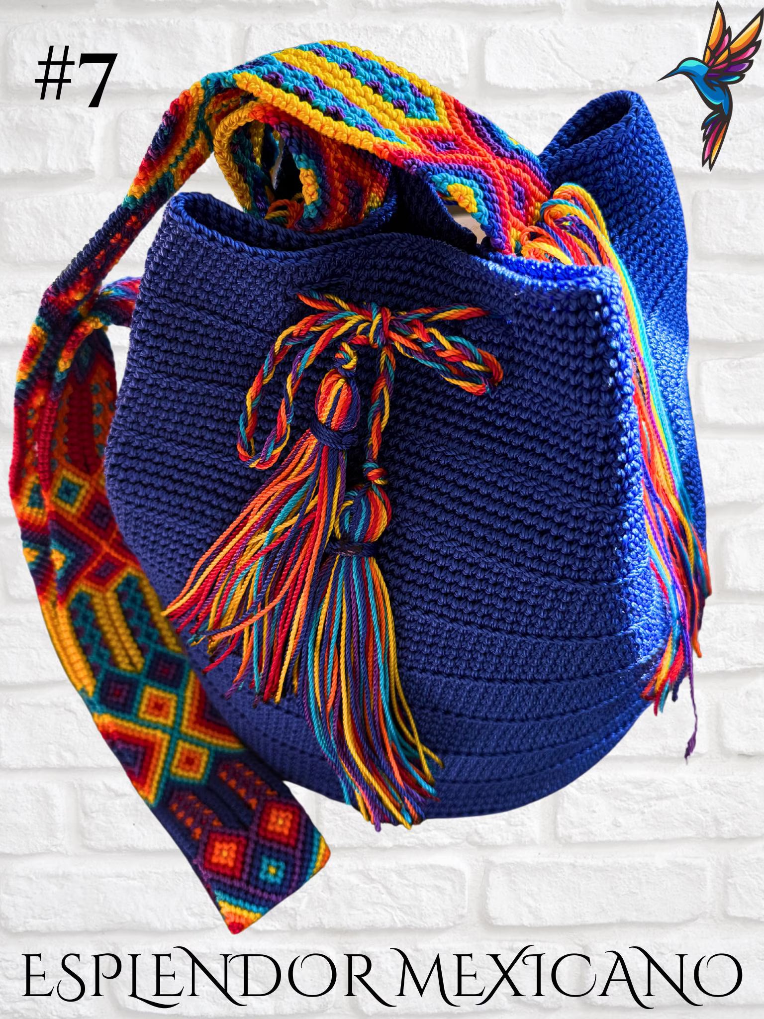 👜 Handmade Mexican Crossbody Tote