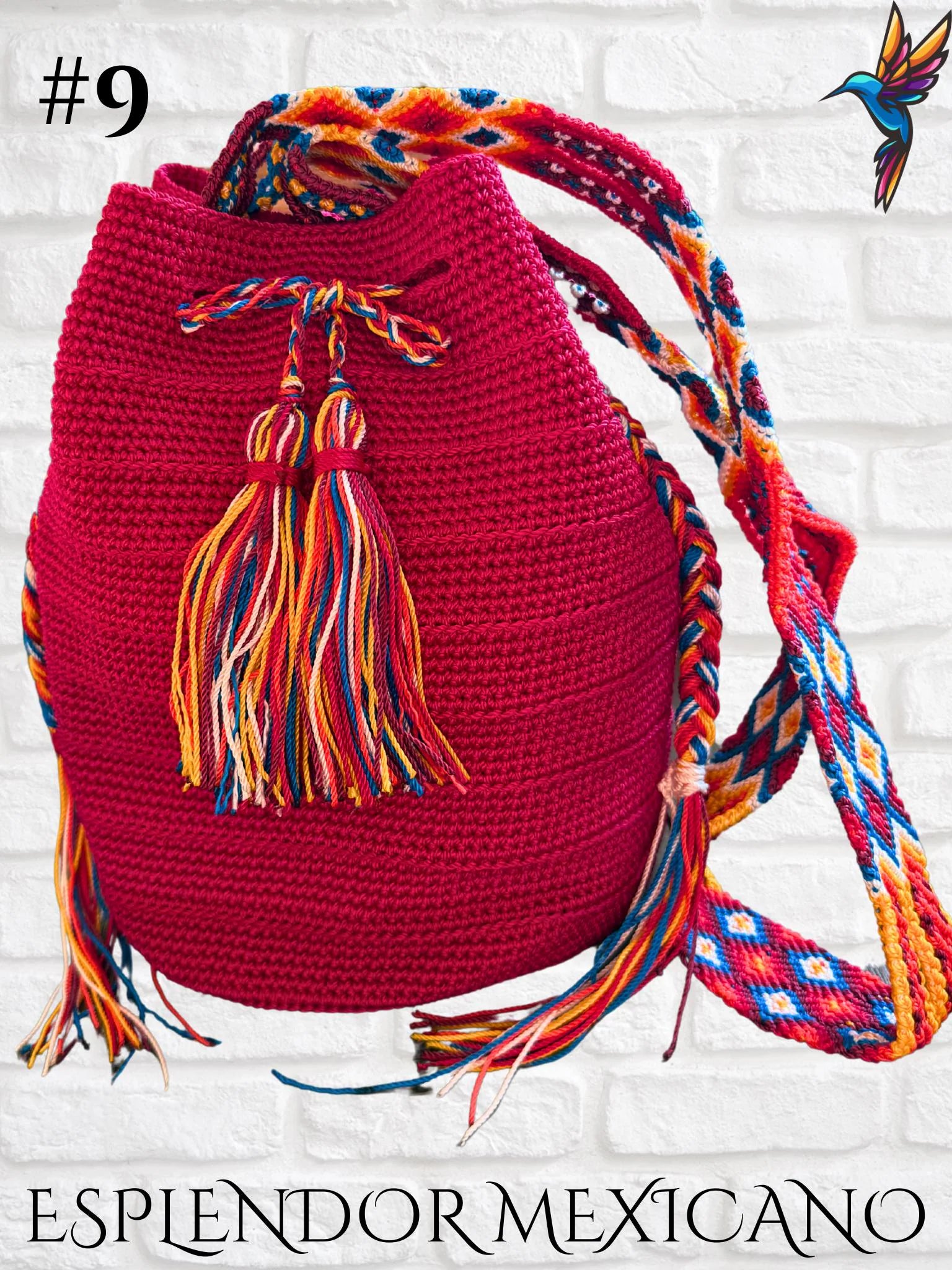 👜 Handmade Mexican Crossbody Tote