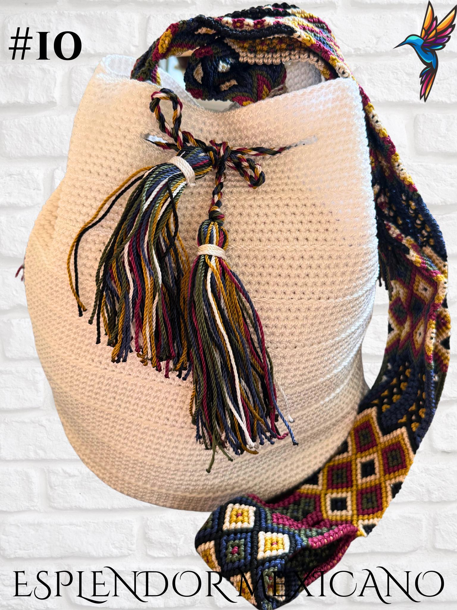 👜 Handmade Mexican Crossbody Tote