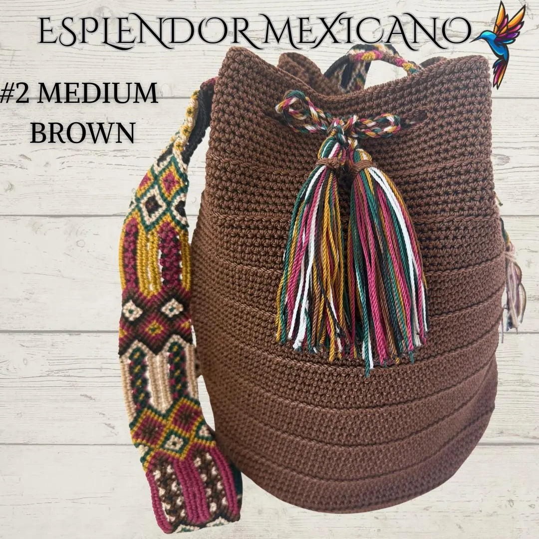 👜 Handmade Mexican Crossbody Tote with Embroidered Strap