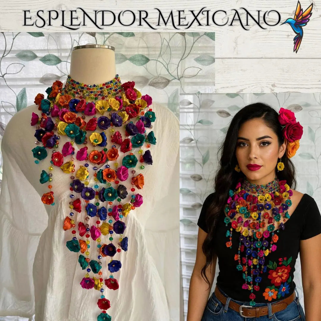 💙 Fiesta Dreams Statement Necklace Set