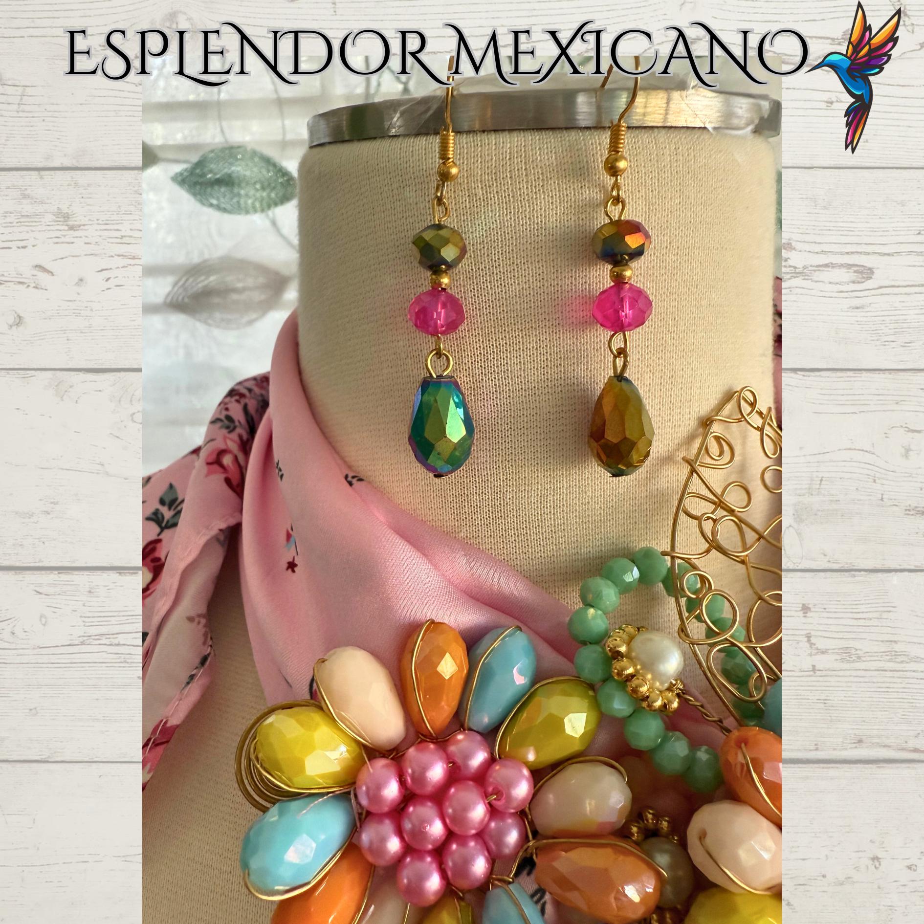 🩷🦋 Handmade Butterfly Scarf Necklace Set – Elegant & Heartfelt